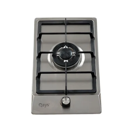 Rays 1 Burner Stainless Steel Gas Kitchen Hob 3111-S1