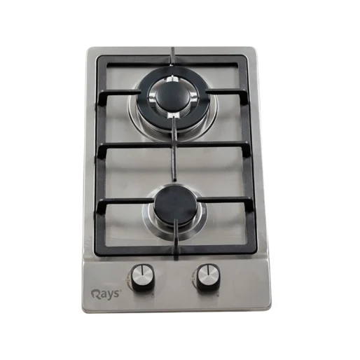 Rays 2 Burners Stainless Steel Gas Kitchen Hob 3112- S1