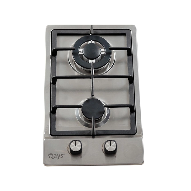 Rays 2 Burners Stainless Steel Gas Kitchen Hob 3112- S1