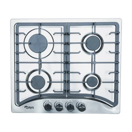Rays 4 Burners Stainless Steel Gas Kitchen Hob 6354-S1