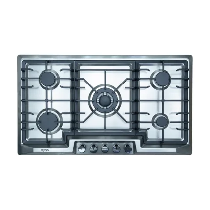 Rays 5 Burners Stainless Steel Gas Kitchen Hob 915-SS
