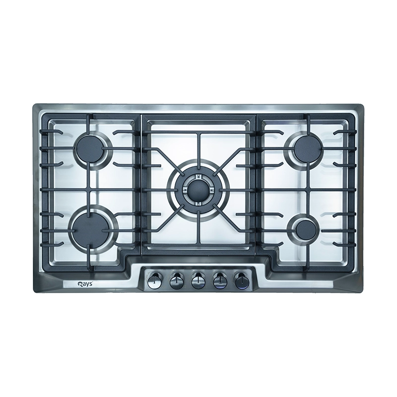 Rays 5 Burners Stainless Steel Gas Kitchen Hob 915-SS