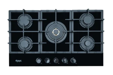 Rays 5 Burners Glass Top Gas Kitchen Hob RGH 9050-GAТ